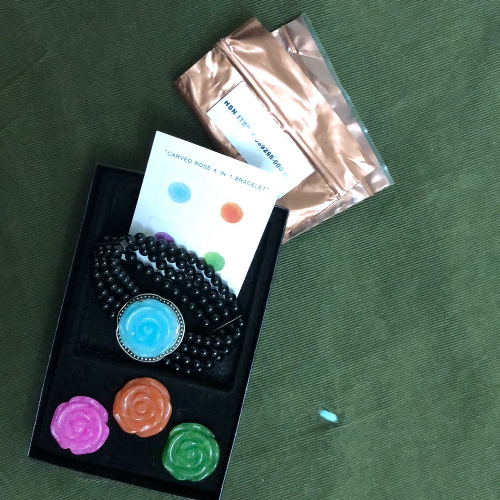 Carved Rose 4-in-1 Bracelet